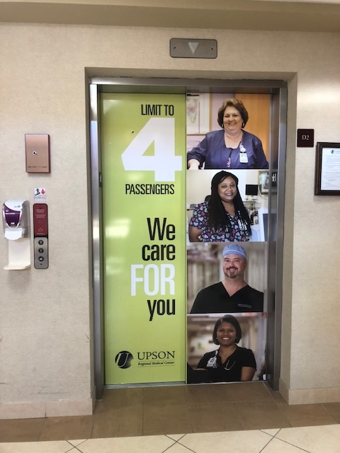 Upson Regional Elevator Wrap